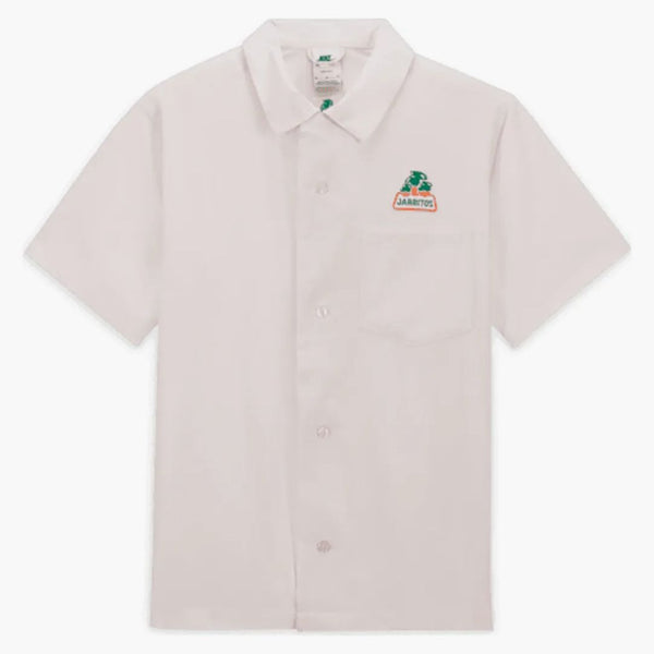 Nike Sb X Jarritos Bowling Button Up Shirt Pearl Pink