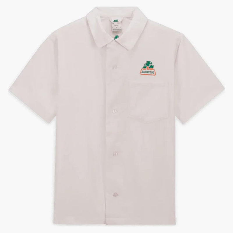 Nike Sb X Jarritos Bowling Button Up Shirt Pearl Pink