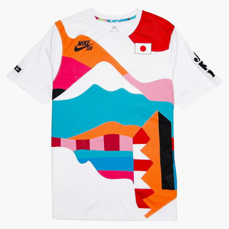 Nike Sb X Parra Japan Federation Kit Crew Jersey White/black