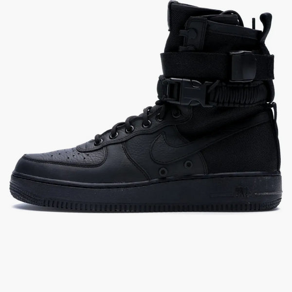 Nike Sf Air Force 1 High Triple Black (women's)