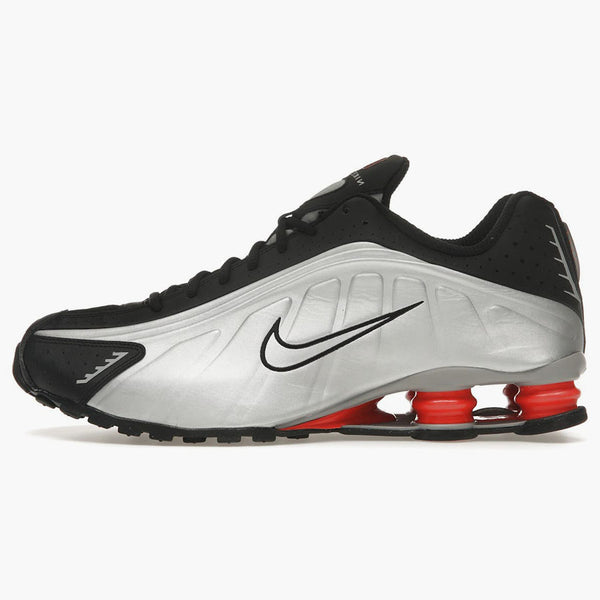 Nike Shox R4 Black Metallic Silver (2025)