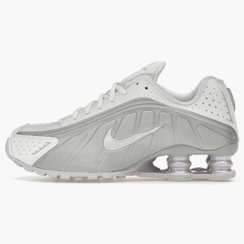 Nike Shox R4 White Metallic Platinum Barely Grape (Women's)