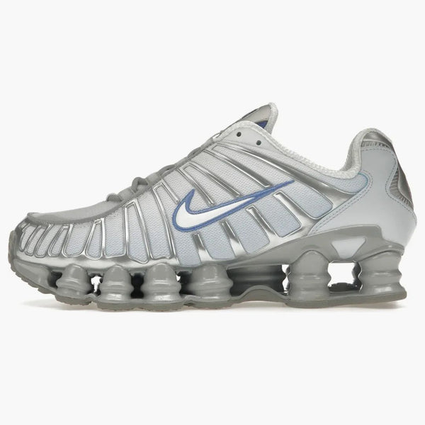 Nike Shox Tl Metallic Platinum Blue Tint (women's)