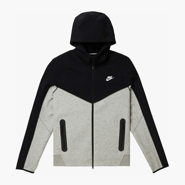 Nike Sportswear Tech Fleece Windrunner Full-Zip Hoodie Dark Grey Heather/Black/White