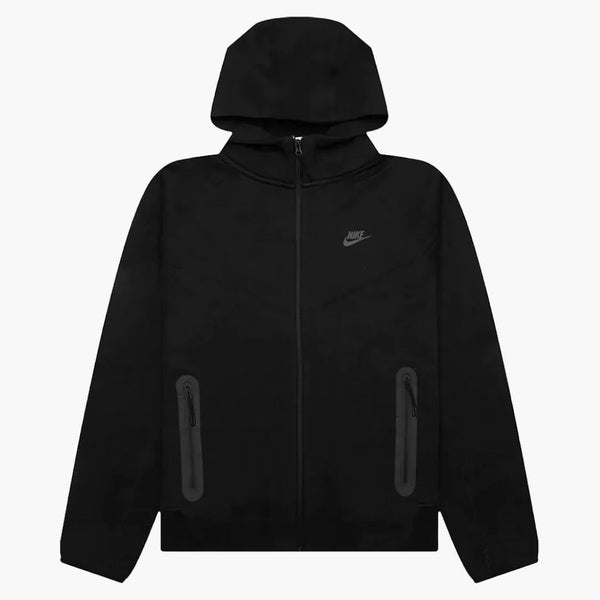 Nike Sportswear Tech Fleece Windrunner Full-zip Hoodie Black/black