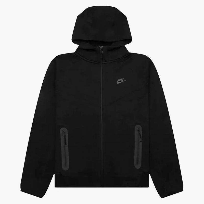 Nike Sportswear Tech Fleece Windrunner Full-zip Hoodie Black/black