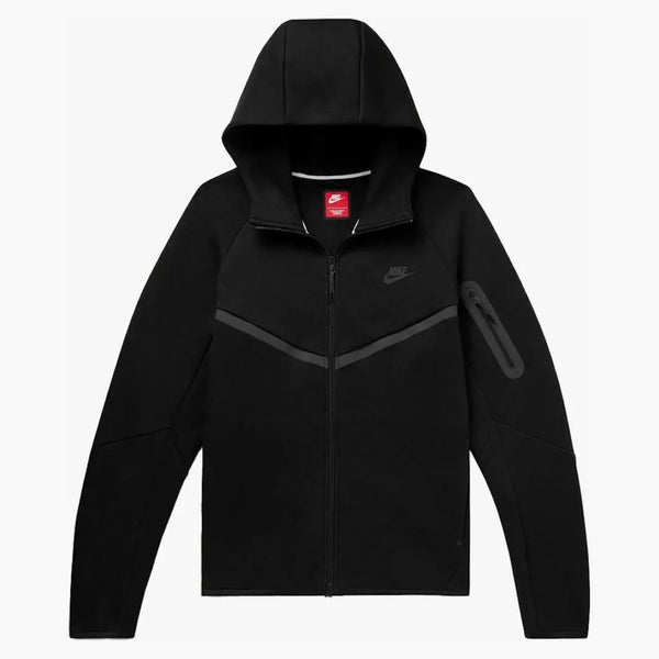 Nike Sportswear Tech Fleece Windrunner Full Zip Hoodie (fw24) Black/black