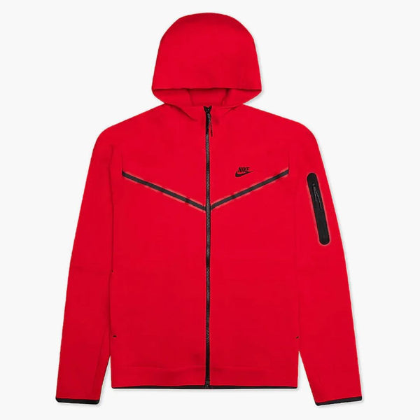 Nike Sportswear Tech Fleece Full-zip Hoodie University Red