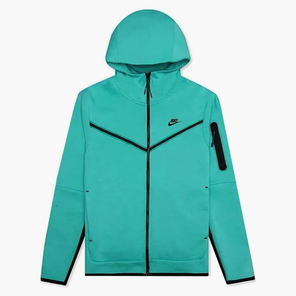 Nike Sportswear Tech Fleece Hoodie Washed Teal/black/black