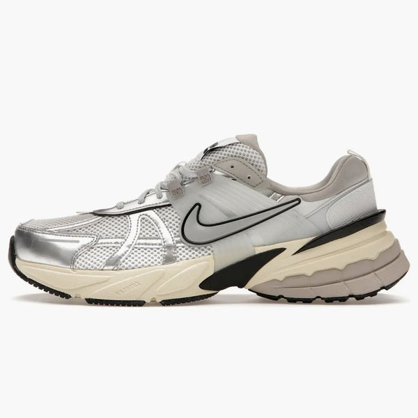 Nike V2k Run Summit White Metallic Silver (women's)