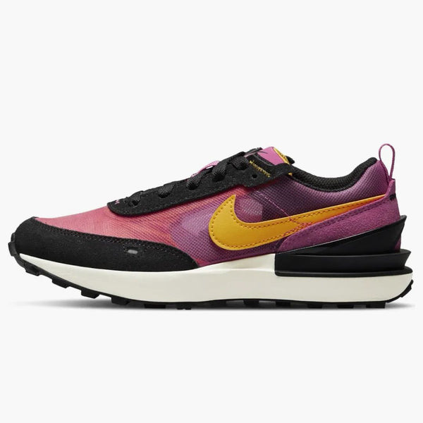 Nike Waffle One Active Fuchsia Black Coconut Milk University Gold (PS)