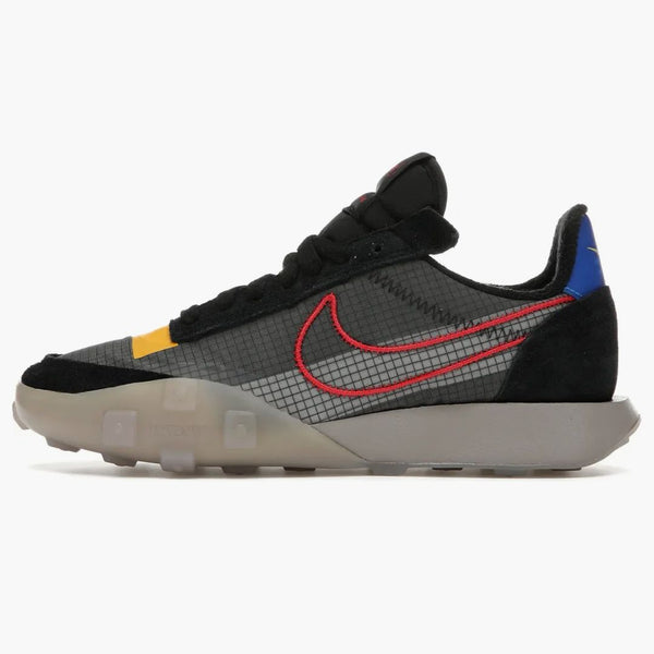 Nike Waffle Racer 2x Black Solar Flare University Red (Women's)