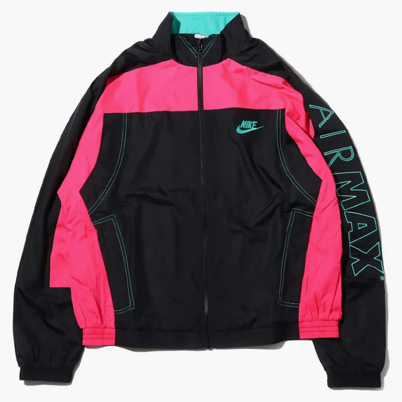 Nike X Atmos Nrg Vintage Patchwork Track Jacket Black/hyper Pink/hyper Jade