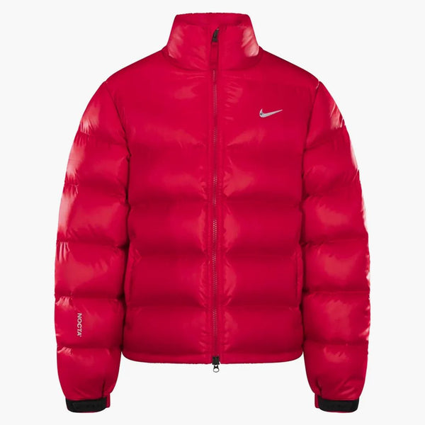 Nike X Drake Nocta Sunset Puffer Jacket Red