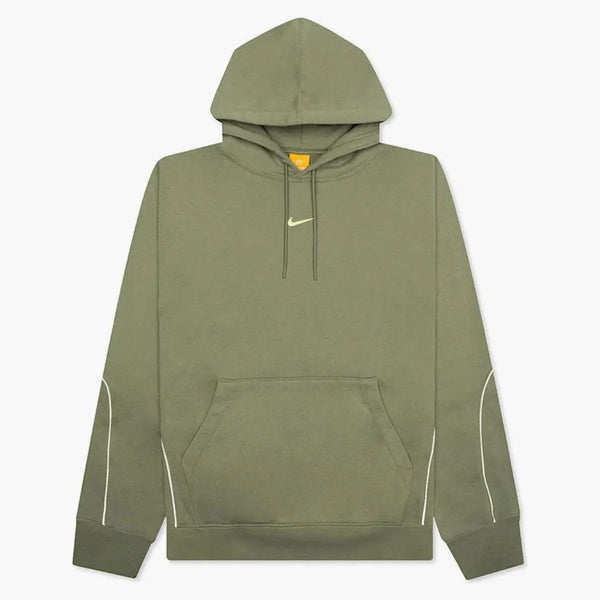 Nike X Nocta Nrg Fleece Cs Hoodie Oil Green/light Liquid Lime