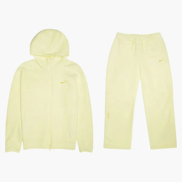 Nike X Nocta Nrg Tech Fleece Hoodie & Pants Set Citron Tint/vivid Sulfur