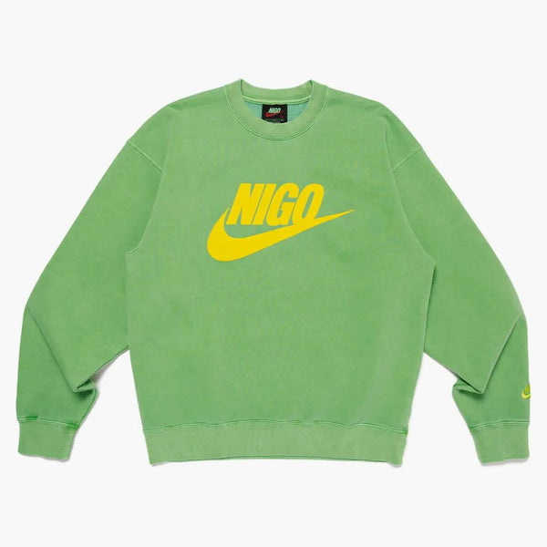 Nike X Nigo Nrg Fleece Crew Sweatshirt Green