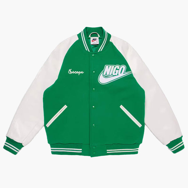 Nike X Nigo Varsity Jacket Green