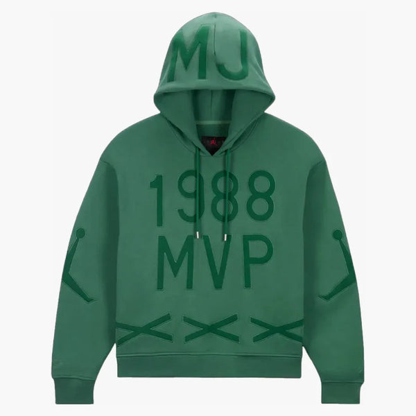 Jordan X Nina Chanel Abney Fleece Hoodie Green Stone