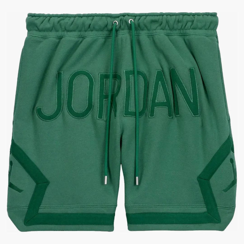 Jordan X Nina Chanel Abney Fleece Shorts Green Stone