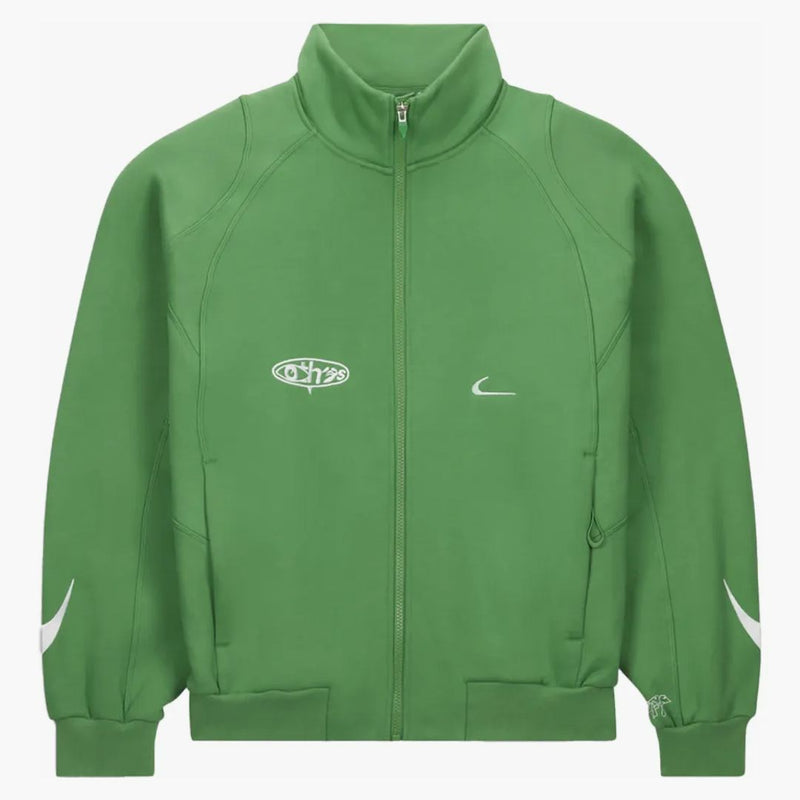 Nike X Off-white Mc Track Jacket Kelly Green