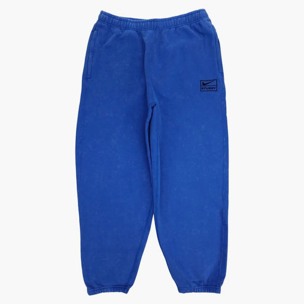 Nike x Stussy Acido lavarsi i pantaloni della tuta blu