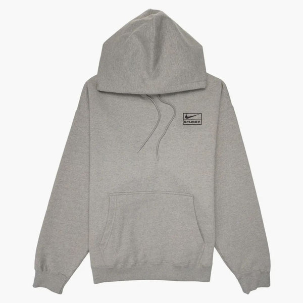 Nike x stussy hoodie grå