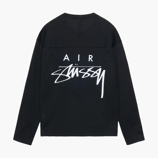 Nike x Stussy Mesh Longsleeve Jersey Black Rückseite