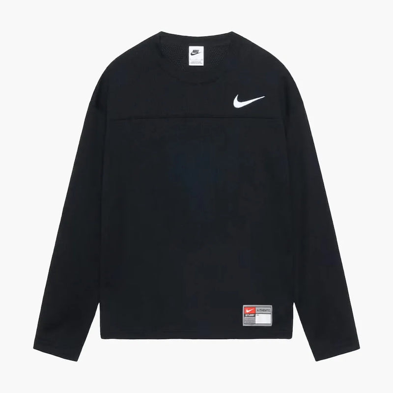 Nike x Stussy Mesh Longsleeve Jersey Black