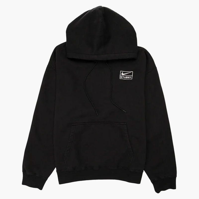 Nike X Stussy Washed Hoodie Black