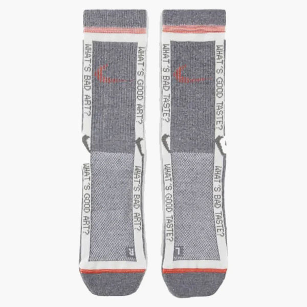 Off-white X Nike Socks Grey/orange