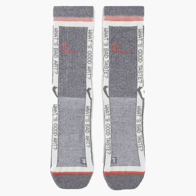 Off-white X Nike Socks Grey/orange