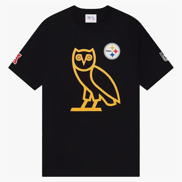 Ovo X Nfl Pittsburgh Steelers Game Day T-shirt Black