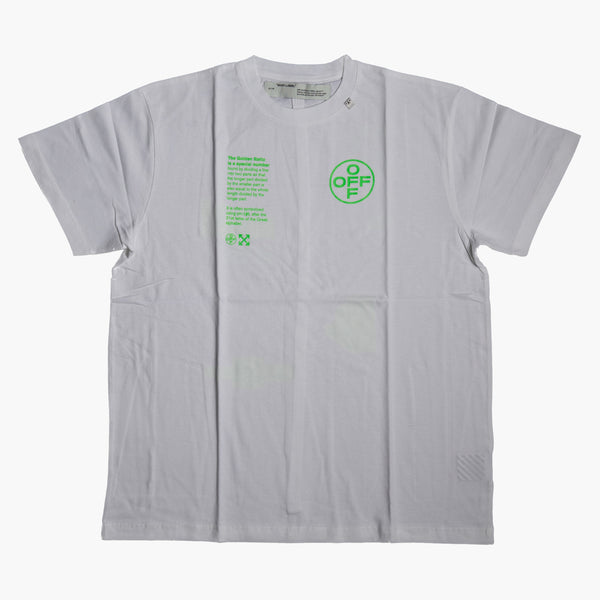 Off White Golden Ratio T-Shirt White