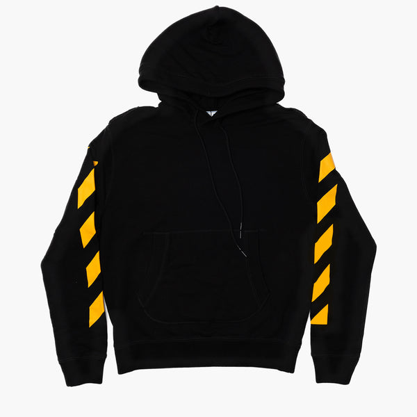 Black and orange off white hoodie on sale