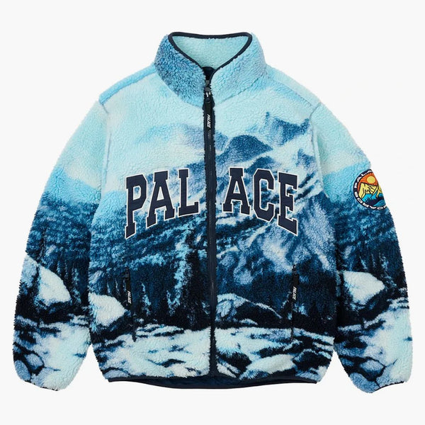 Palace Appalachian Funnel Fleece Palaska Blue