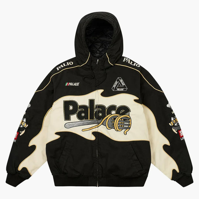 Palace Pasta Jacket Concrete Black