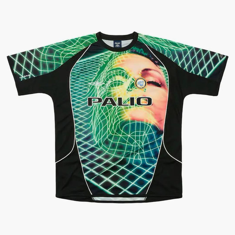 Palace X Umbro 3rd Goalie Shirt Black Neon