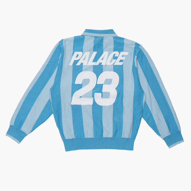 Palace Vesuvio Knit Longsleeve Blue Rückseite