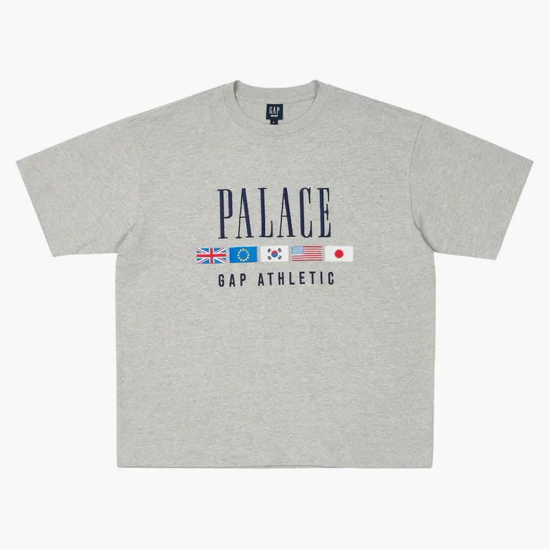 Palace X Gap Heavy Jersey T-shirt Grey