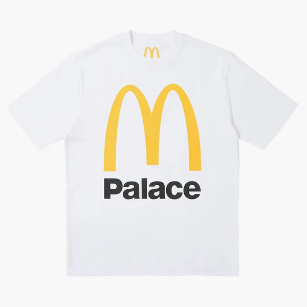 Palace X Mcdonald's Logo T-shirt White