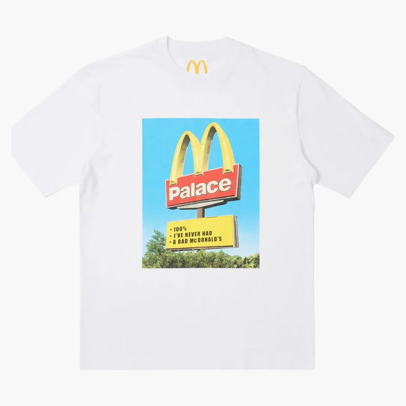 Palace X Mcdonald's Sign T-shirt White