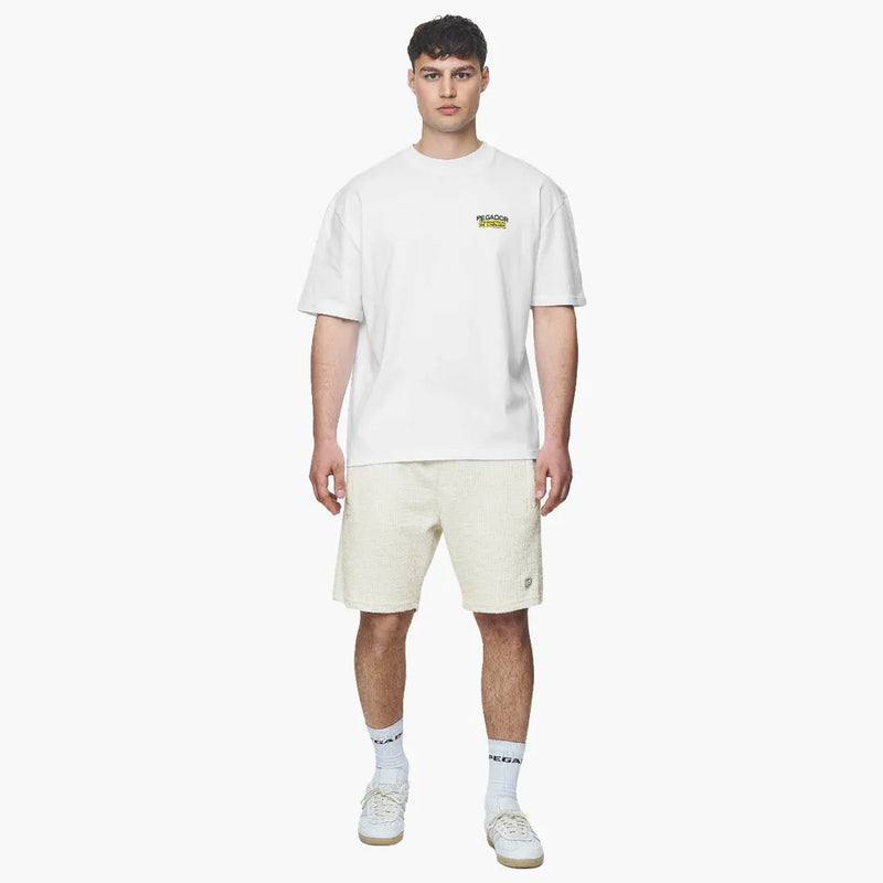 Pegador Kort Oversized Tee White Model 4