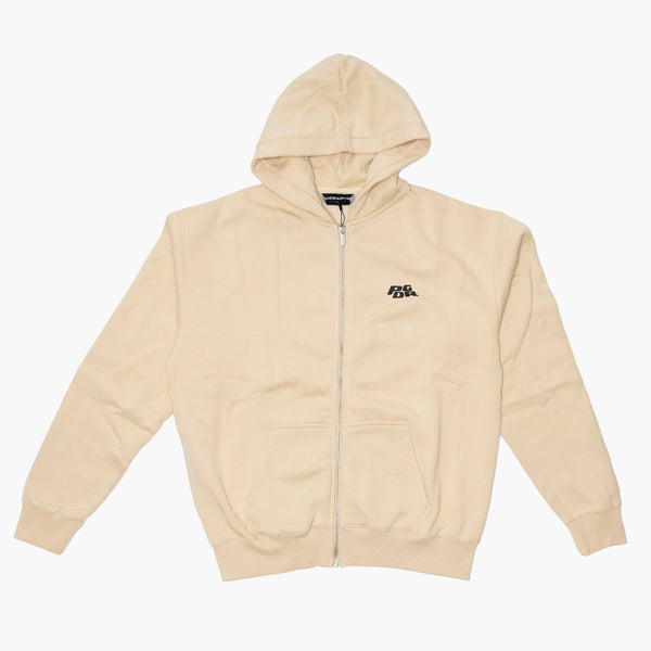 Pegador Narson Oversized Zip Up Hoodie Desert Sand