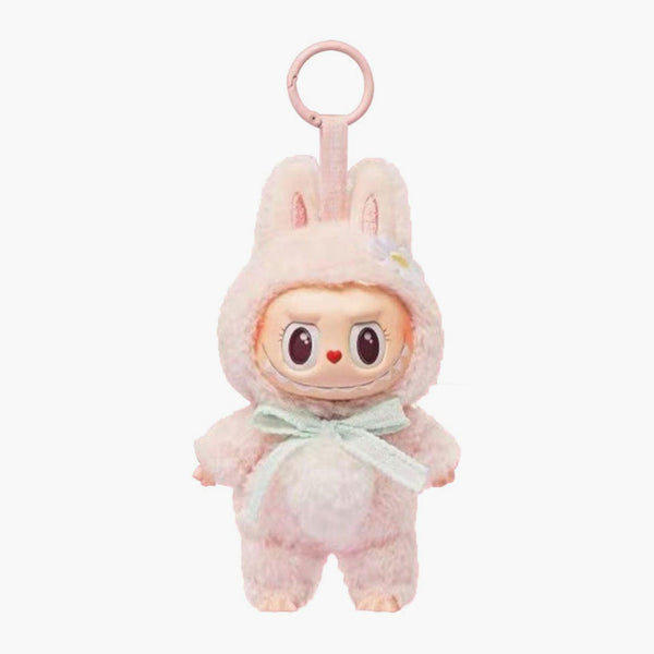 Pop Mart Labubu Mokoko Close to Sweet Vinyl Plush Doll Pendant Keychain