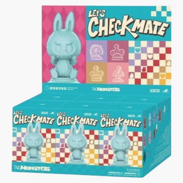 Pop Mart Labubu The Monsters Let's Checkmate Series Scented Candle Sealed Case (6 Blind Box)