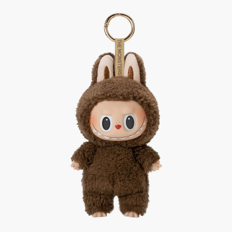 Pop Mart Labubu The Monsters Tasty Macarons Chestnut Cocoa Vinyl Plush Pendant