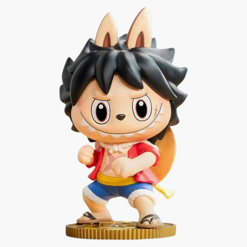 Pop Mart Labubu The Monsters X One Piece Series Monkey.d.luffy Figure