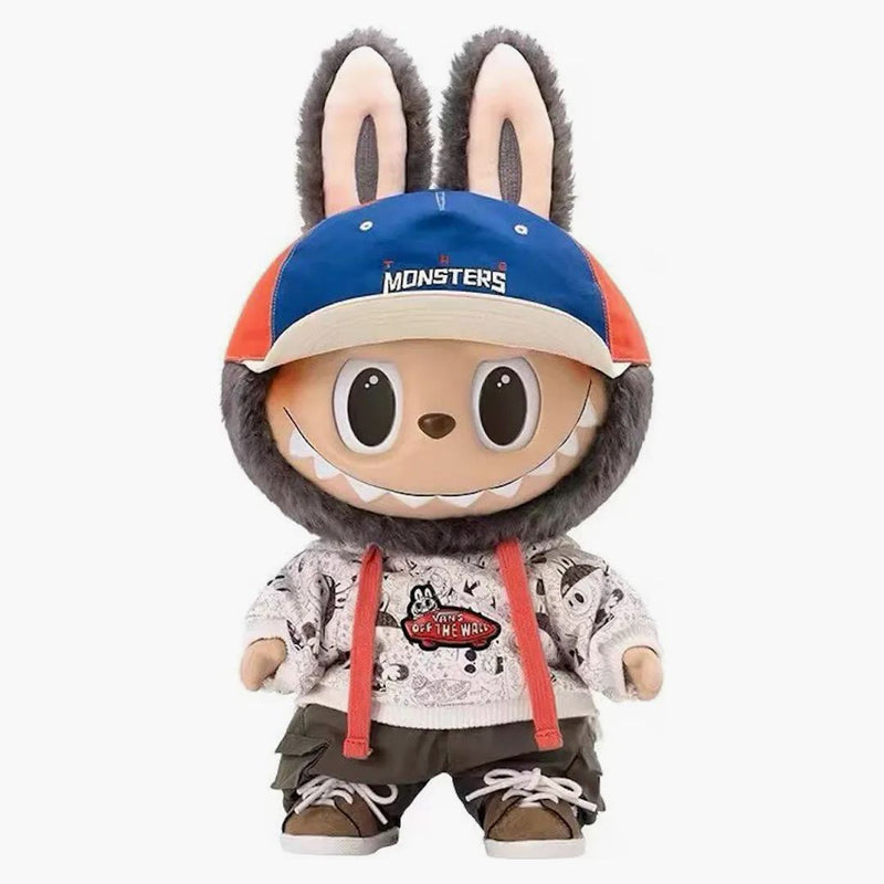 Pop Mart Labubu The Monsters X Vans Oldskool Monsters Forever Vinyl Plush Doll