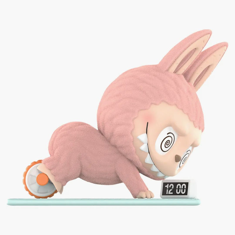 Pop Mart The Monsters Labubu Lazy Yoga Series Ab Roller Figure